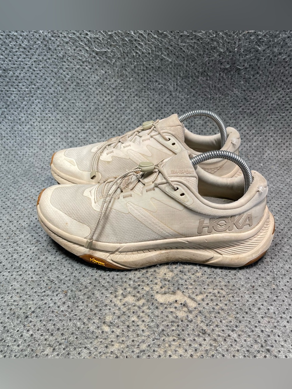Hoka One One Transport Tan Shoes Size 8.5 Women’s